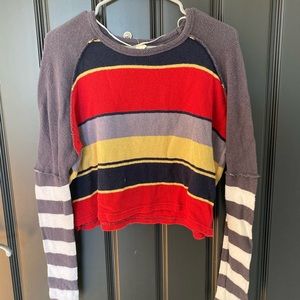 Free people, stripped sweater.